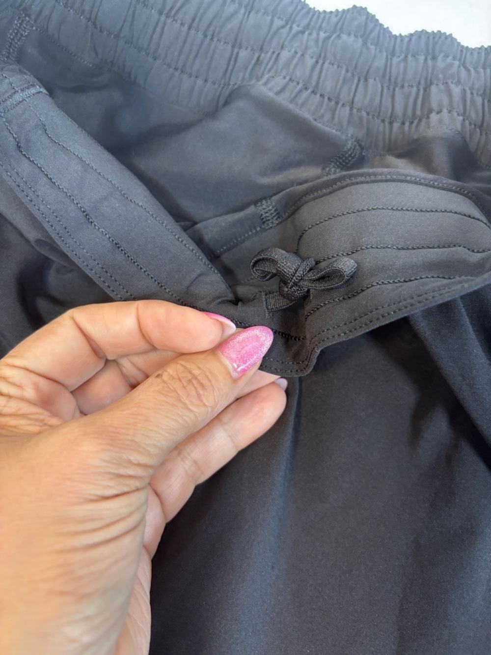 Lululemon Hotty Hot High Rise Skirt Skort Size 10 In Black - Picture 7 of 11